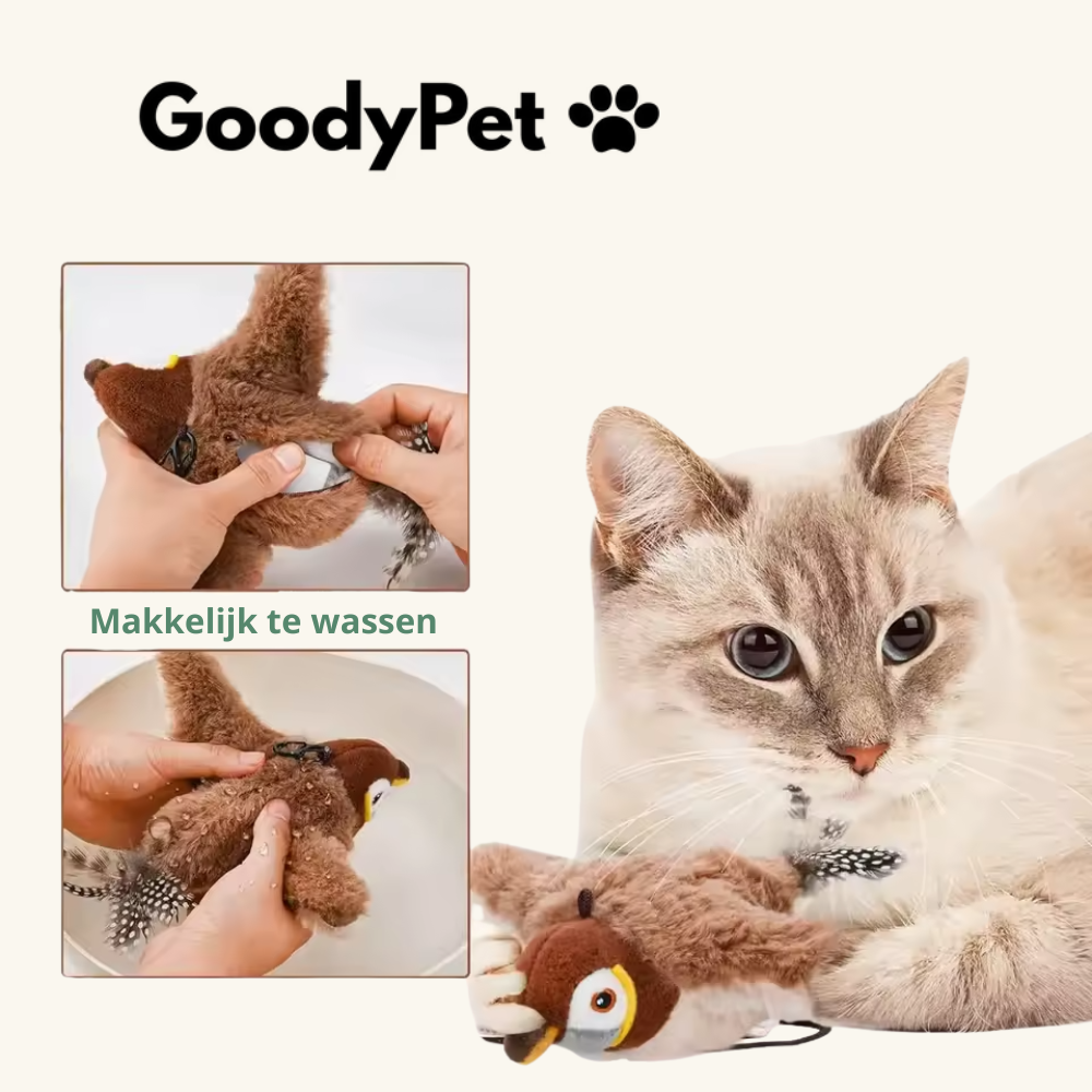 SkySong™ Realistische Vogel voor Katten